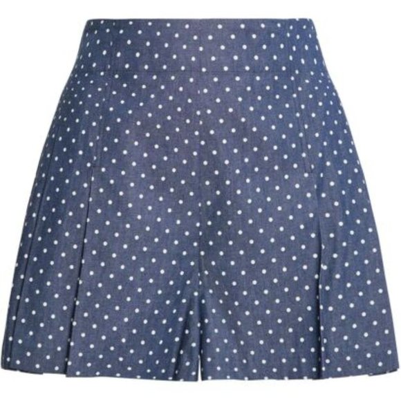 BCBGMAXAZRIA Polka Dot High Waist Shorts - Picture 1 of 3